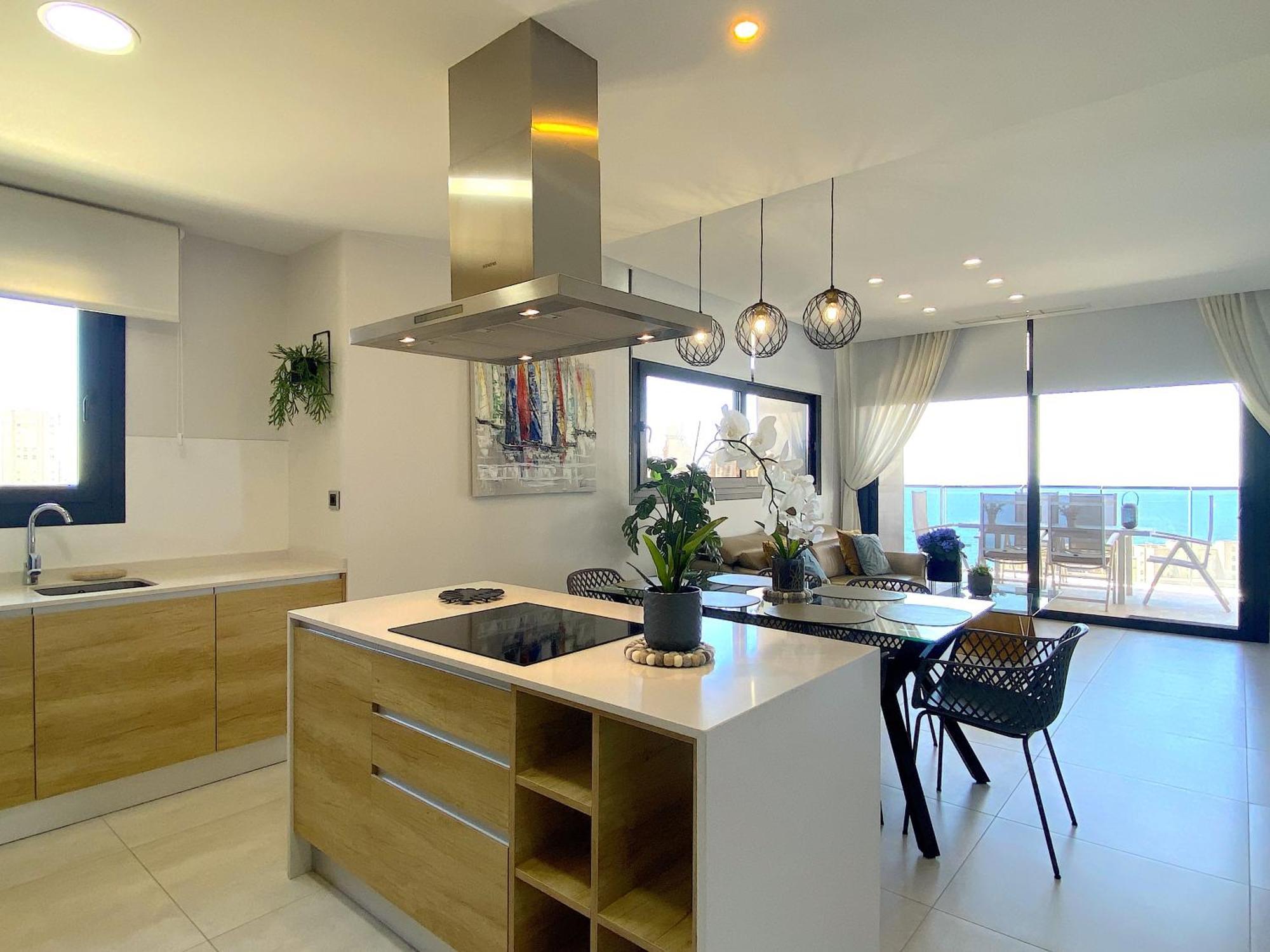 Lujoso Apartamento con Vista al Mar - SUNSET WAVES Benidorm Exterior foto