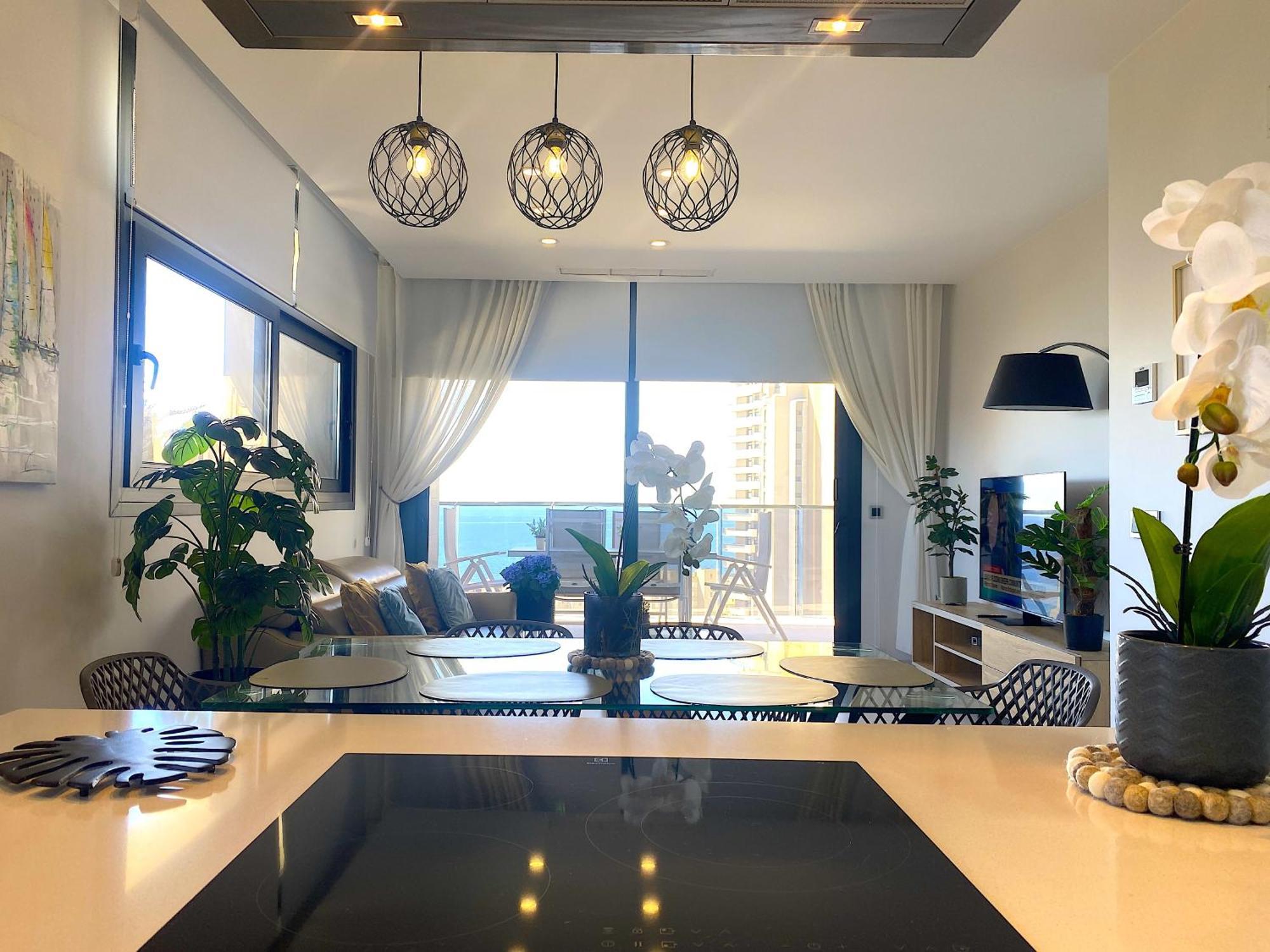 Lujoso Apartamento con Vista al Mar - SUNSET WAVES Benidorm Exterior foto