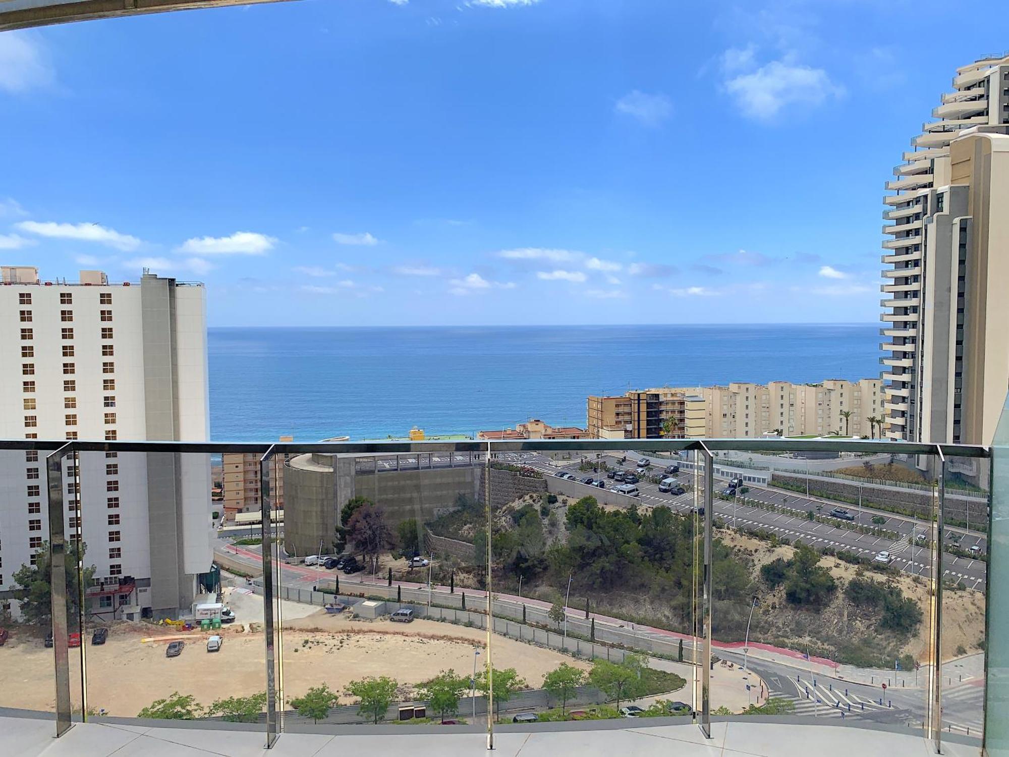 Lujoso Apartamento con Vista al Mar - SUNSET WAVES Benidorm Exterior foto