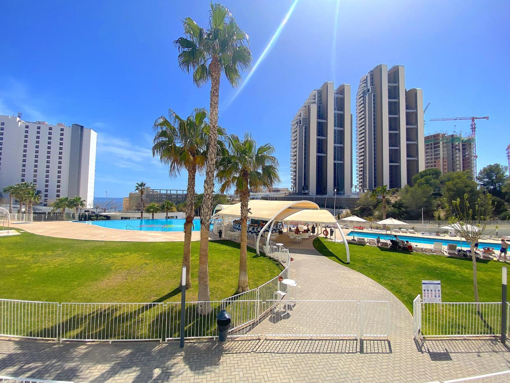 Lujoso Apartamento con Vista al Mar - SUNSET WAVES Benidorm Exterior foto